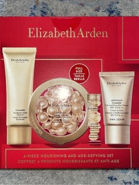Elizabeth Arden 4 Piece Nourishing and Age-defying Set (Full Size)